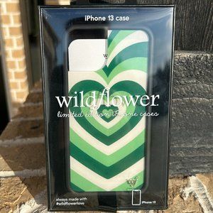 NEW Wildflower Latte Love Iphone 13 Case Matcha (Green)